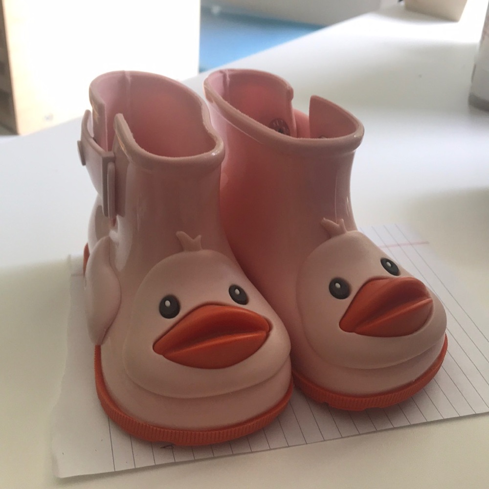 Mini Melissa girl rainboots